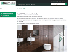 Tablet Screenshot of heim.de